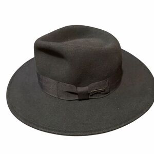 Indiana Jones Licensed Sable Wool Felt Fidora with Grosgrain Ribbon & Pin L